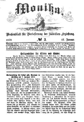 Katholische Schulzeitung (Bayerische Schulzeitung) Mittwoch 17. Januar 1872