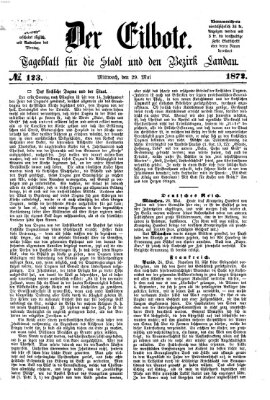 Der Eilbote Mittwoch 29. Mai 1872