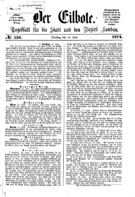 Der Eilbote Dienstag 18. Juni 1872