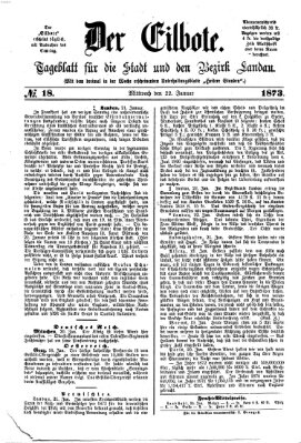 Der Eilbote Mittwoch 22. Januar 1873