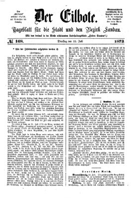 Der Eilbote Dienstag 22. Juli 1873
