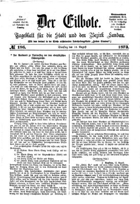 Der Eilbote Dienstag 12. August 1873