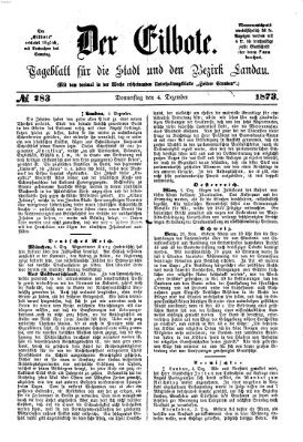Der Eilbote Donnerstag 4. Dezember 1873