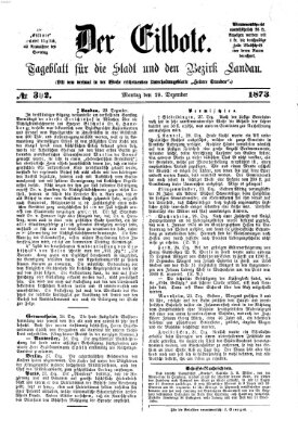 Der Eilbote Montag 29. Dezember 1873