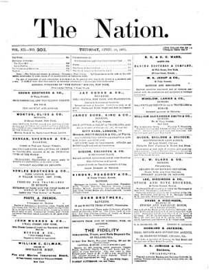 The nation Donnerstag 20. April 1871