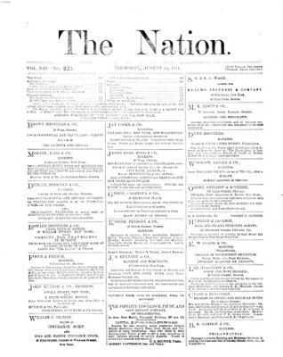 The nation Donnerstag 24. August 1871