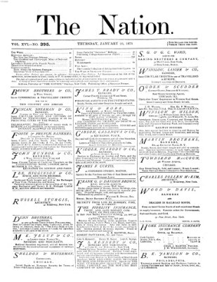 The nation Donnerstag 23. Januar 1873
