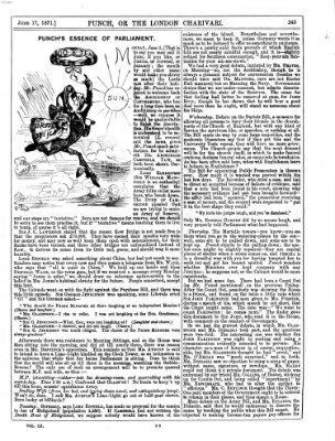 Punch Samstag 17. Juni 1871