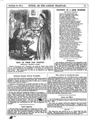 Punch Samstag 30. September 1871