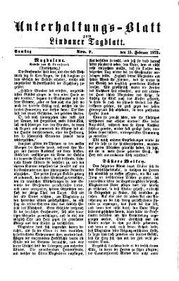 Lindauer Tagblatt für Stadt und Land Samstag 15. Februar 1873