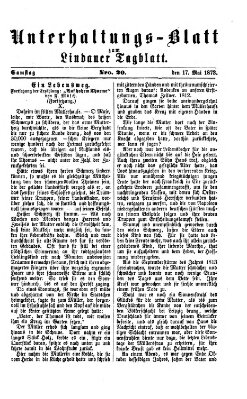 Lindauer Tagblatt für Stadt und Land Samstag 17. Mai 1873