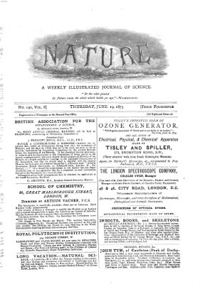 Nature Donnerstag 19. Juni 1873
