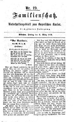 Familienschatz (Bayerischer Kurier) Freitag 8. März 1872