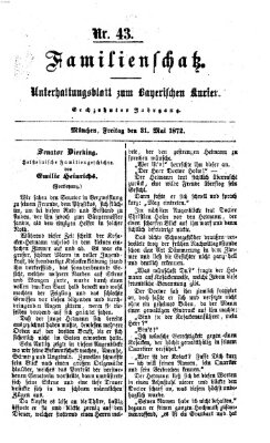 Familienschatz (Bayerischer Kurier) Freitag 31. Mai 1872