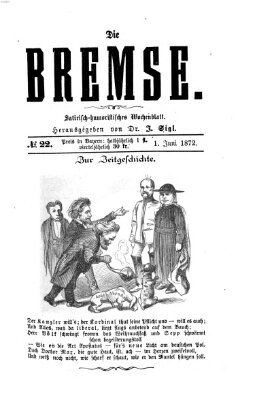 Die Bremse Samstag 1. Juni 1872