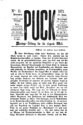 Puck Montag 12. Juni 1871