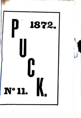 Puck Montag 11. März 1872