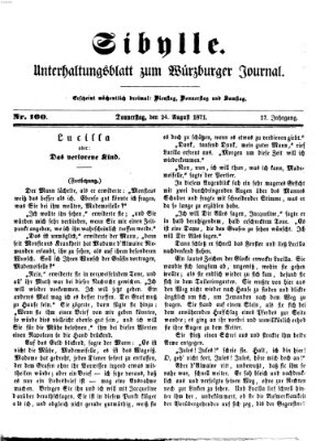 Sibylle (Würzburger Journal) Donnerstag 24. August 1871