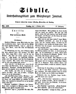 Sibylle (Würzburger Journal) Samstag 7. Oktober 1871