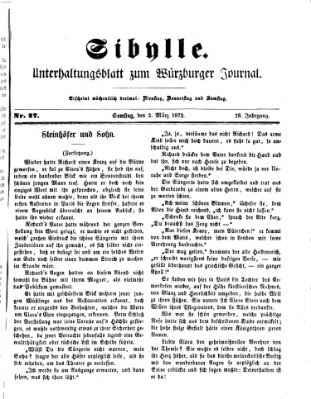 Sibylle (Würzburger Journal) Samstag 2. März 1872