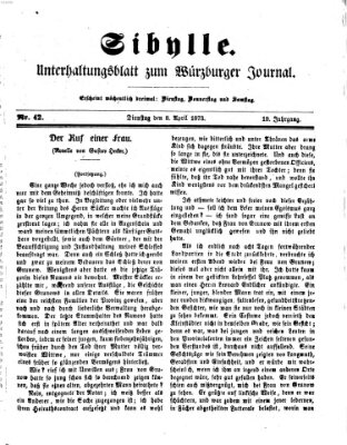 Sibylle (Würzburger Journal) Dienstag 8. April 1873