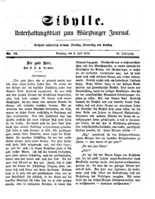 Sibylle (Würzburger Journal) Dienstag 8. Juli 1873