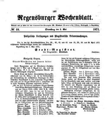 Regensburger Wochenblatt