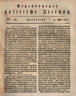 Regensburger politische Zeitung (Regensburger Zeitung)
