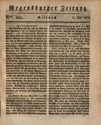 Regensburger Zeitung Mittwoch 21. Mai 1817