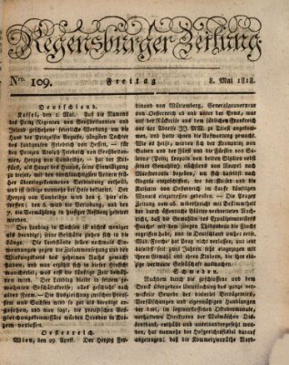 Regensburger Zeitung Freitag 8. Mai 1818