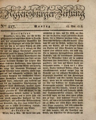 Regensburger Zeitung Montag 18. Mai 1818