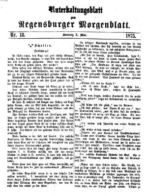 Regensburger Morgenblatt Sonntag 2. Mai 1875