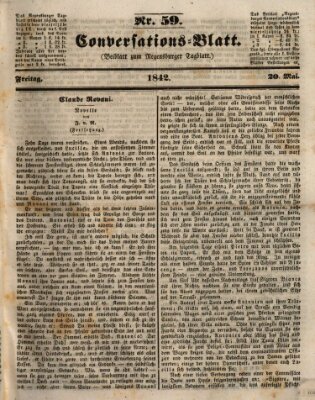 Regensburger Conversations-Blatt (Regensburger Tagblatt) Freitag 20. Mai 1842
