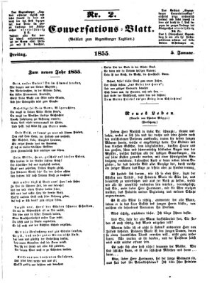 Regensburger Conversations-Blatt (Regensburger Tagblatt) Freitag 5. Januar 1855