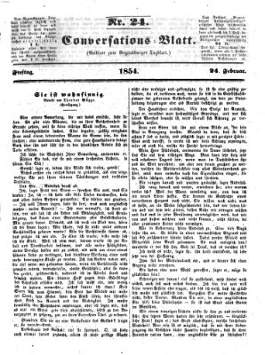 Regensburger Conversations-Blatt (Regensburger Tagblatt) Freitag 24. Februar 1854