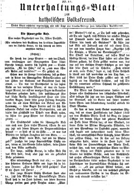 Der katholische Volksfreund Donnerstag 27. April 1871