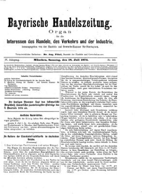 Bayerische Handelszeitung