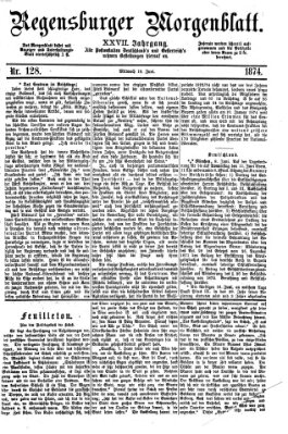 Regensburger Morgenblatt Mittwoch 10. Juni 1874