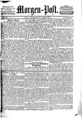 Morgenpost Montag 19. Januar 1874
