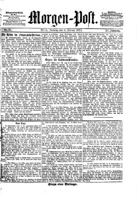 Morgenpost Sonntag 8. Februar 1874