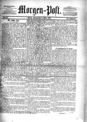 Morgenpost Freitag 6. März 1874