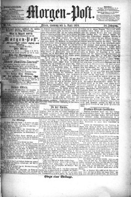 Morgenpost Sonntag 5. April 1874