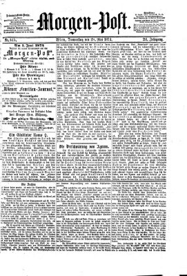 Morgenpost Donnerstag 28. Mai 1874