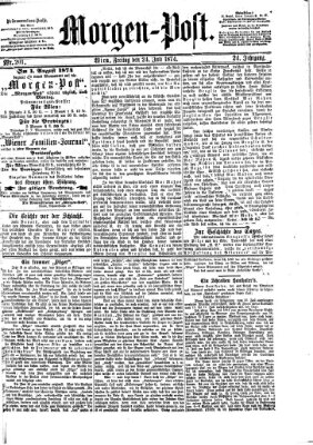 Morgenpost Freitag 24. Juli 1874