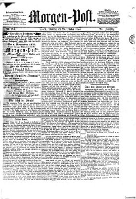 Morgenpost Montag 26. Oktober 1874