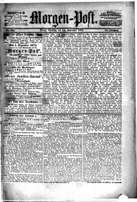 Morgenpost Dienstag 24. November 1874
