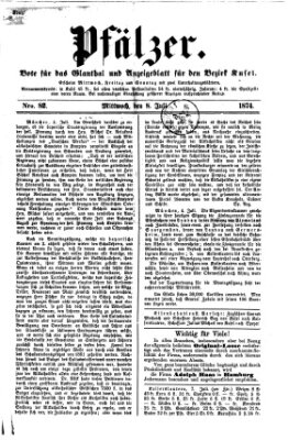 Pfälzer Mittwoch 8. Juli 1874