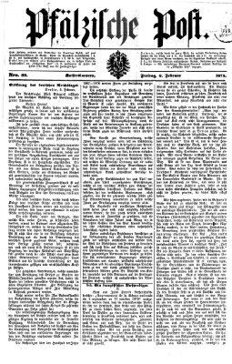 Pfälzische Post Freitag 6. Februar 1874