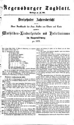 Regensburger Tagblatt Donnerstag 5. Februar 1874