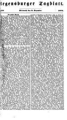 Regensburger Tagblatt Mittwoch 9. Dezember 1874